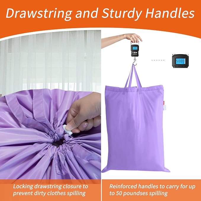Polecasa Heavy Duty Large Laundry Bag - Image 5