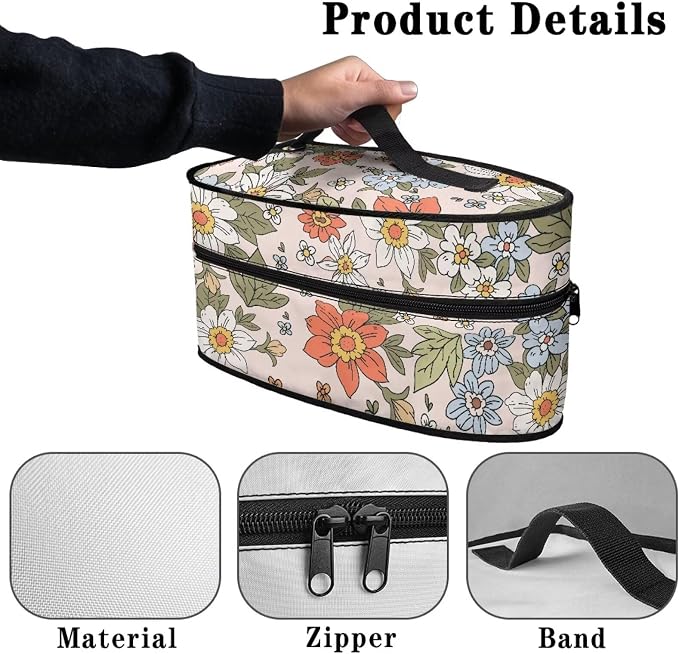 Pastoral Style Iron Portable Storage Bag - Image 5