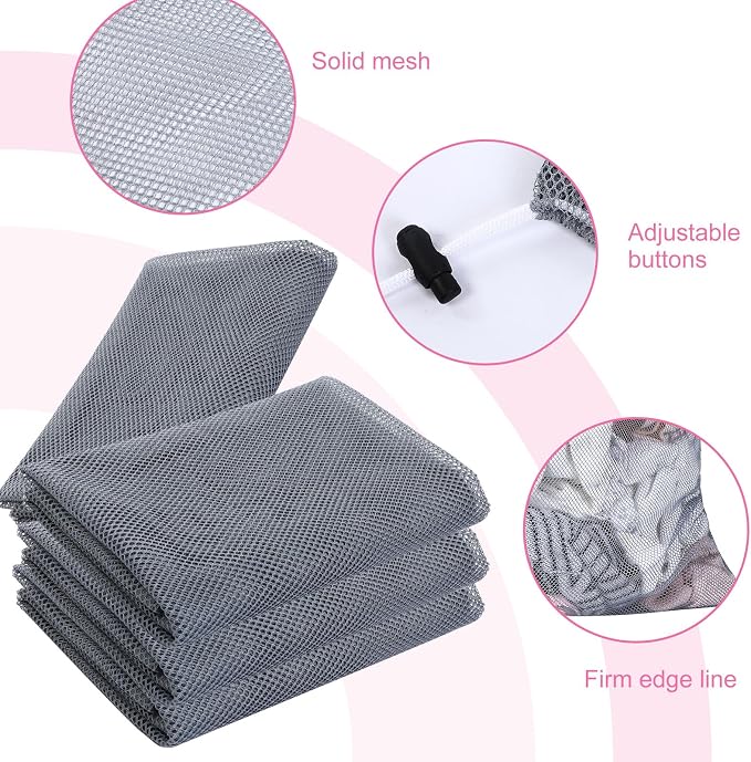 Berlune Large Mesh Laundry Bags, 24 x 36 Inch Bulk Wash Set - Image 3
