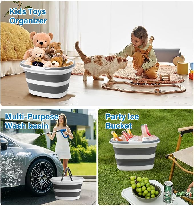 16L Collapsible Mop Bucket - Image 6