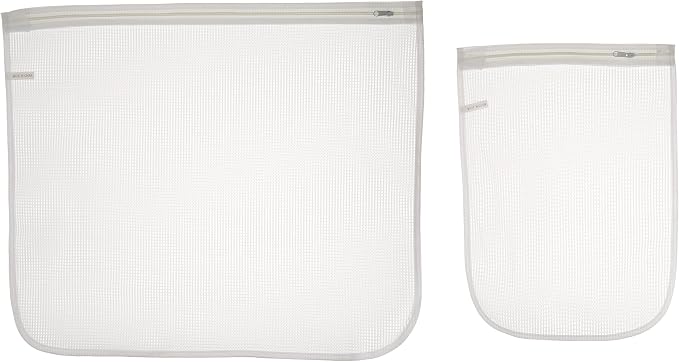 Whitmor Zippered Mesh Wash Bags - Image 2