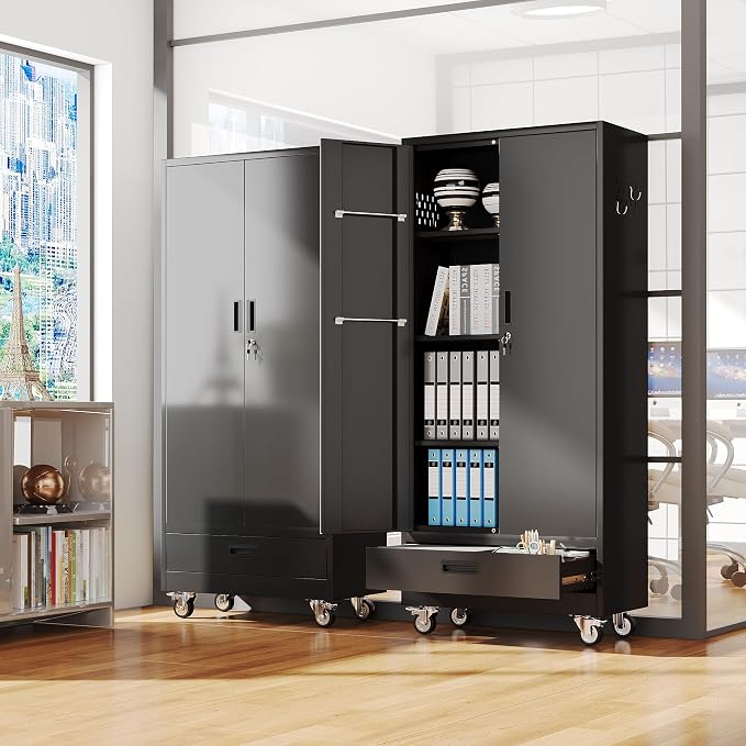 Broom Closet Storage Cabinet - Image 6