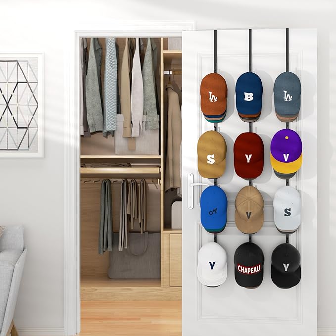 HapiRm Over Door Hat Rack - Image 6