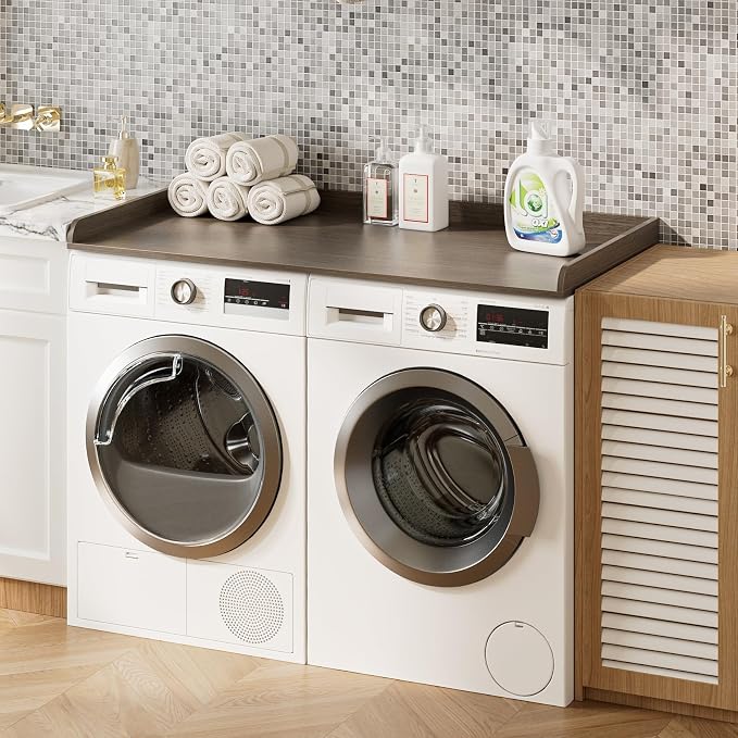 Washer Dryer Countertop, Laundry Room Organization and Storage, 27.6" x 54" - Image 6