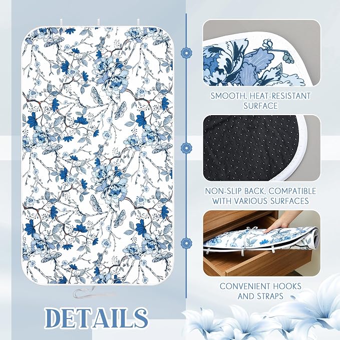 1 Piece 48"x 28" Ironing Mat for Table Top Iron Anywhere Portable Ironing Pad - Image 4