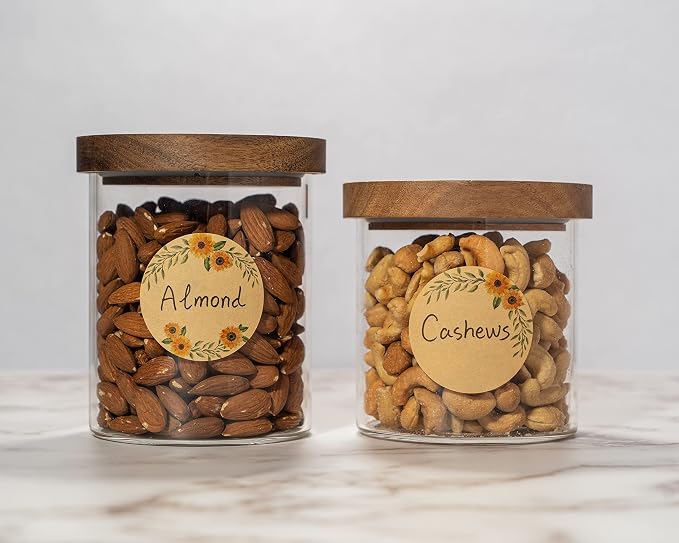 MONEST 2" Label Stickers for Jars and Lids, Mason Jar, Bottle Labels - Image 3