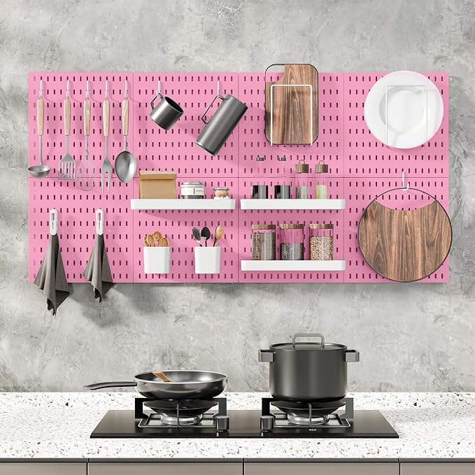 Pegboard Combination Kit, Wall Mounted Storage Set - Image 5