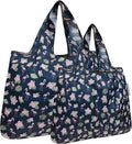 allydrew Large Foldable Tote Nylon Reusable Grocery Bag by allydrew
