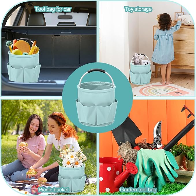 Cleaning Caddy for Cleaning Supplies, 17L Cleaning Supply Caddy - Image 6