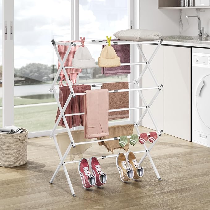 APEXCHASER Clothes Drying Rack Folding - Image 8