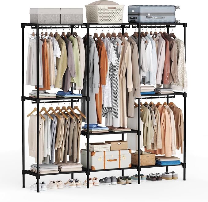 NEWBULIG Portable Fabric Clothes Rack by NEWBULIG