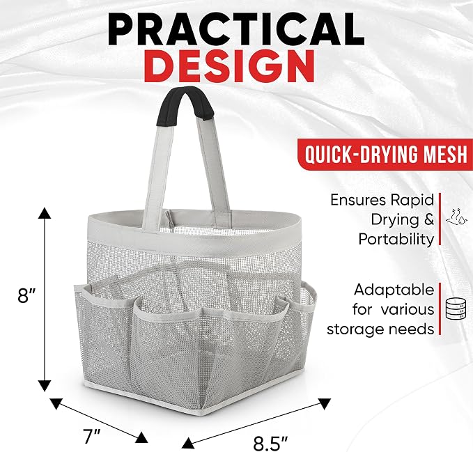 Masirs Mesh Shower Caddy - Image 3