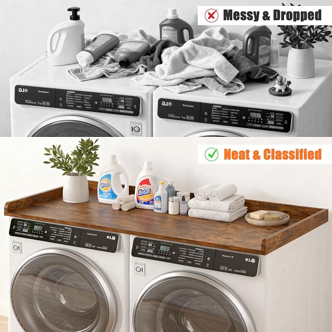 Piskyet Washer Dryer Countertop, Laundry Countertop - Image 5
