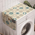 Ambesonne Compass Washing Machine Organizer, Marine Themed Doodle Art Vintage by Ambesonne