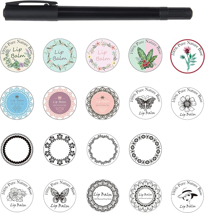 Labels for Lip Balm Container Jars - Image 8