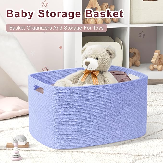 45L Small Baby Girls Laundry Basket - Image 3