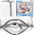 3-IN-1 Laundry & Shoe Washing Machine Bag Kit : Laundry Shoe Bag by WIOGB