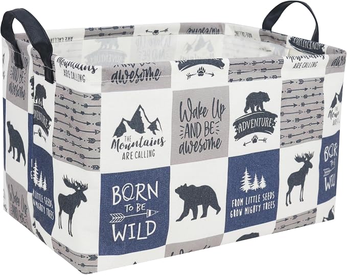 Sanjiaofeng Rectangular Kids Basket Kids Storage Bins, Gift Basket by Sanjiaofen