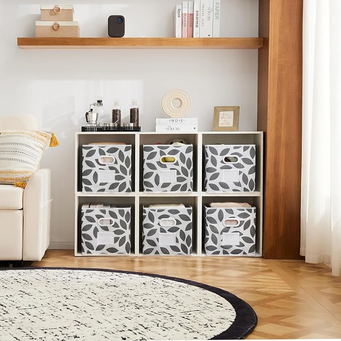 MAX Houser Fabric Storage Bins Cubes Baskets Containers - Image 8