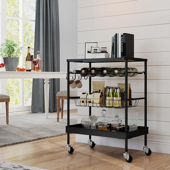 Sekey Rolling Kitchen Cart - Image 9