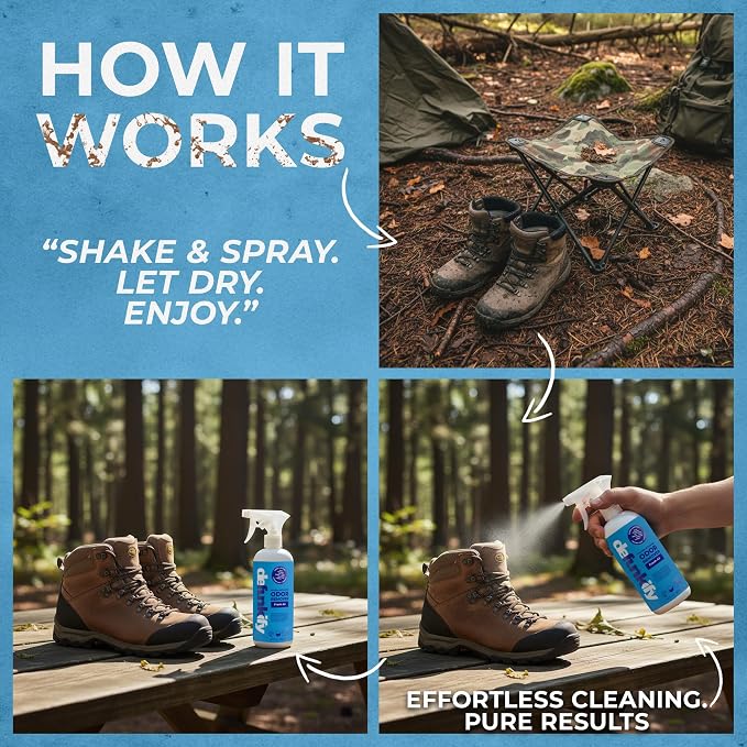 Fabric Freshener Spray, 32oz. 'Fresh Air' Odor Remover Spray. Shoe Deodorizer - Image 4