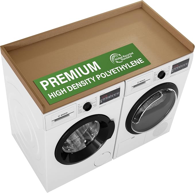 Washer Dryer Topper 54"x27.5" – Premium HD Polymer Laundry Countertop, by Unknown