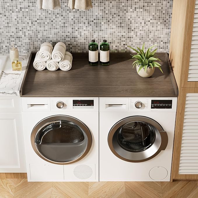 Washer Dryer Countertop, Laundry Room Organization and Storage, 27.6" x 54" - Image 5