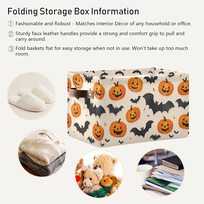 Wamika Happy Halloween Storage Basket - Image 4