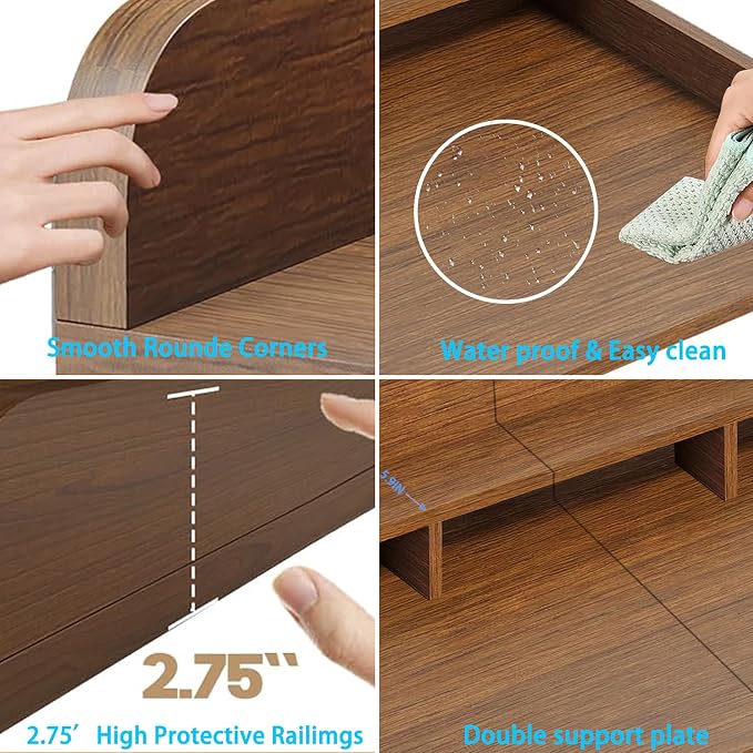 Washer Dryer Countertop, Laundry Wood Shelf Topper - Image 5