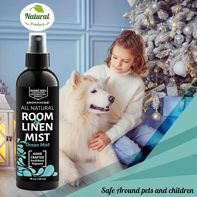 Aromasong All Natural Ocean Mist Room & Linen Spray - Image 3