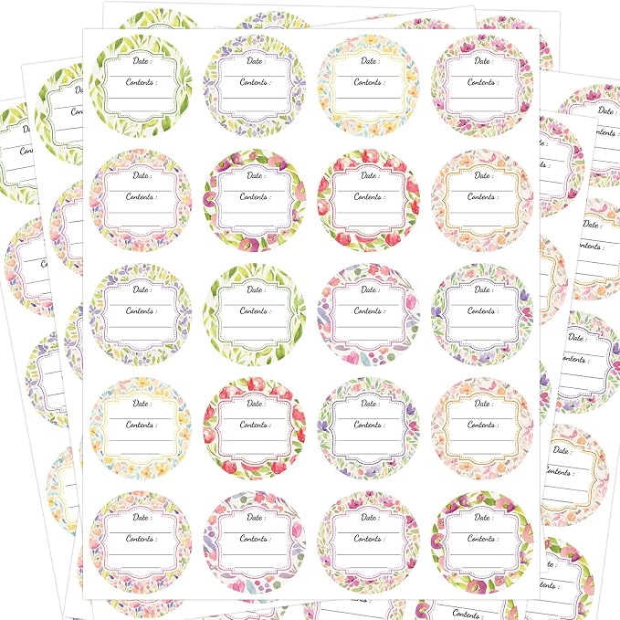 Fancy Land 300 Waterproof Canning Labels by FancyLand