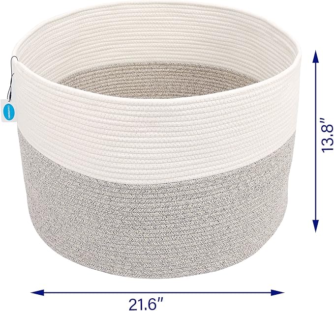 Casaphoria XXXLarge Cotton Rope Basket - Image 4