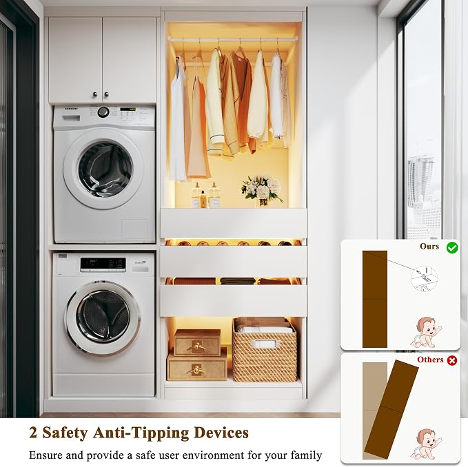 Freestanding 2FT Closet System - Image 7