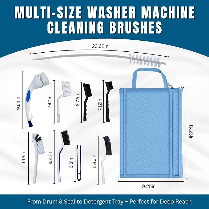 Washing Machine Cleaning Brush Set – Physical Cleaning Kit - Image 5