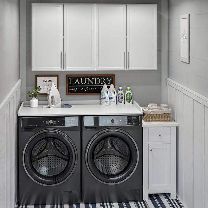 FIMELLO 27.6" x 54" Washer and Dryer Countertop, Laundry Countertop - Image 8