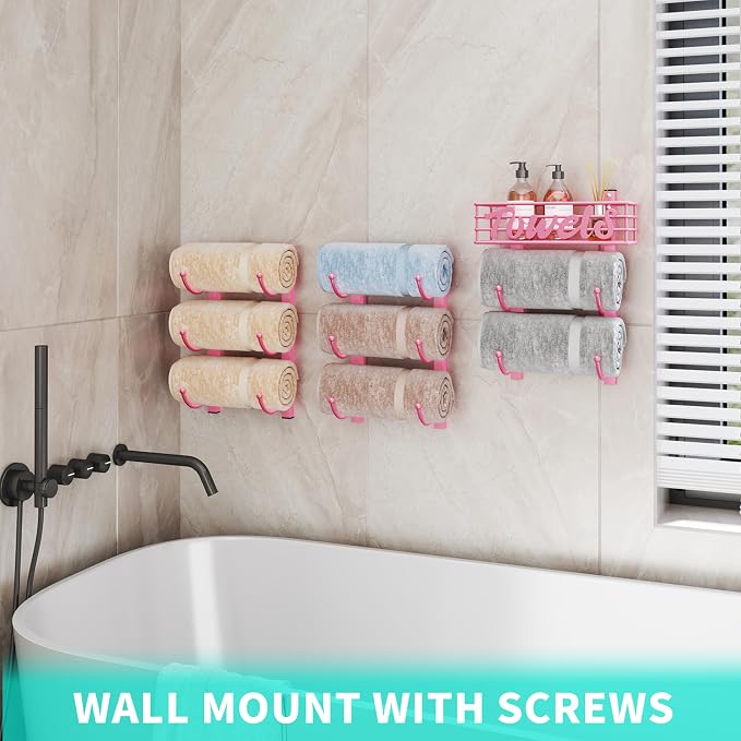 HapiRm Towel Racks for Bathroom Storage - Image 5