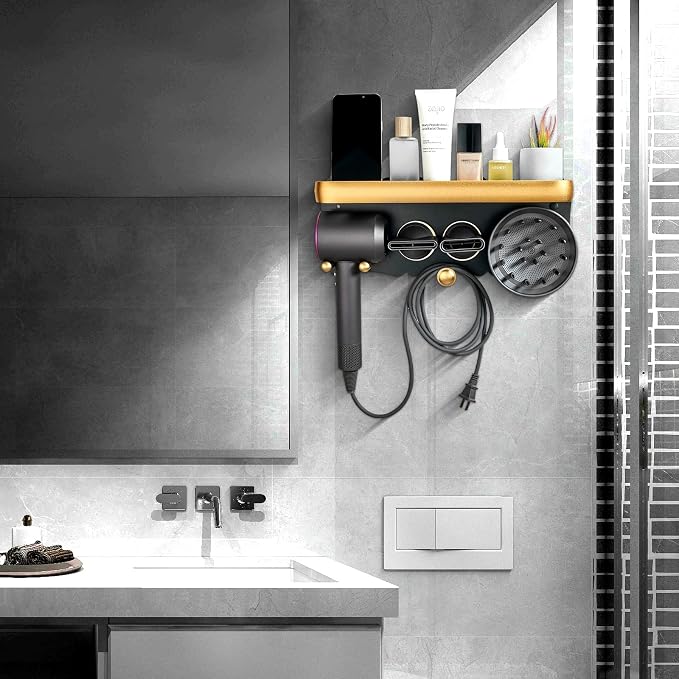 Hair Dryer Holder Wall Mounted - Image 2