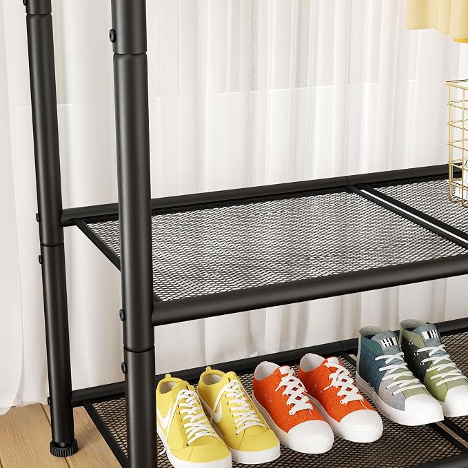 SINGAYE Coat Clothes Storage Organizer Garmen Rack Portable Closet Clothing - Image 3