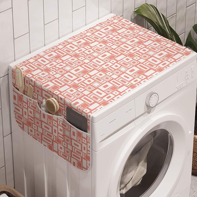 Ambesonne Geometric Washing Machine Organizer, Geometrical Pattern by Ambesonne