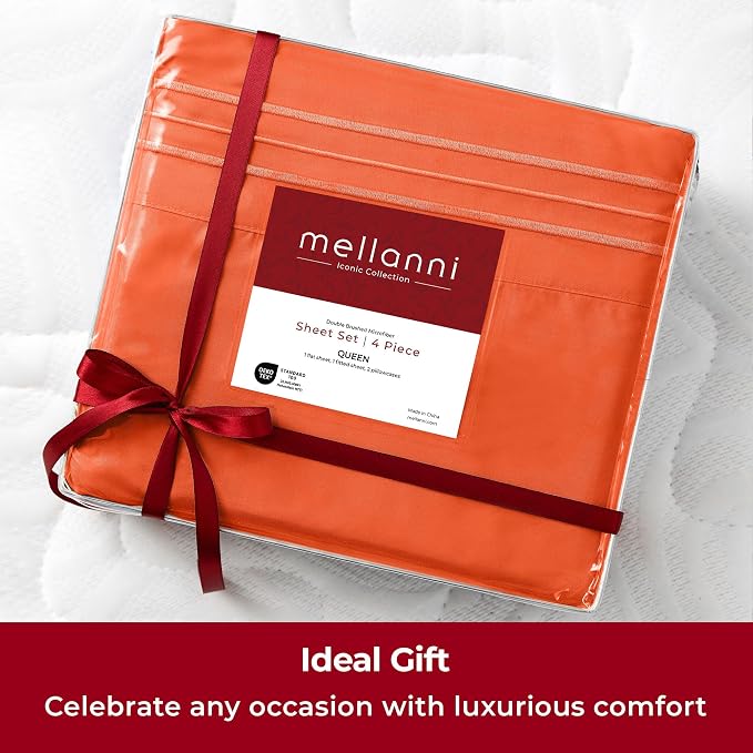 Mellanni Split King Sheets Set - Image 7