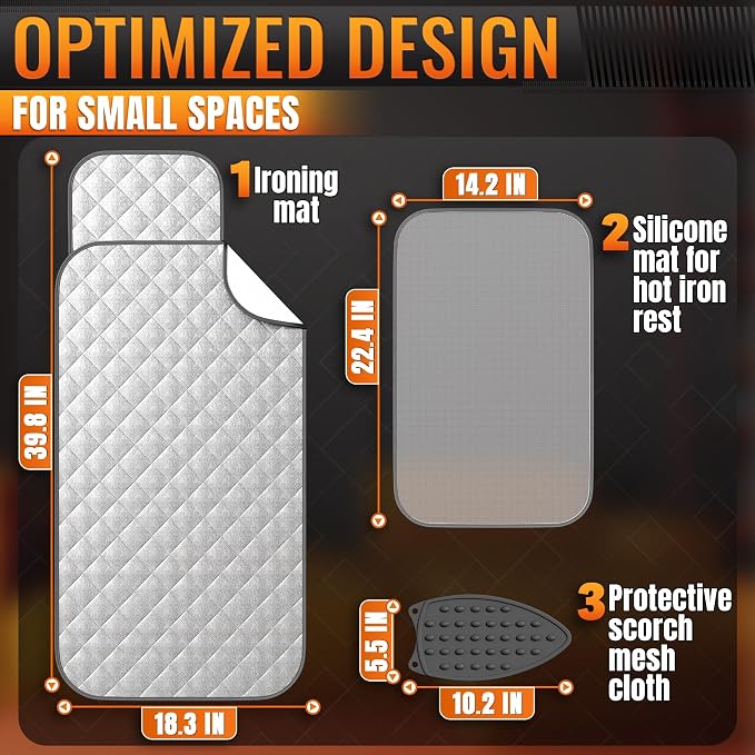 Portable Ironing Mat for Table Top - Image 2