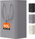 Lifewit 50L Slim Laundry Hamper, Narrow Small Laundry Basket by Lifewit