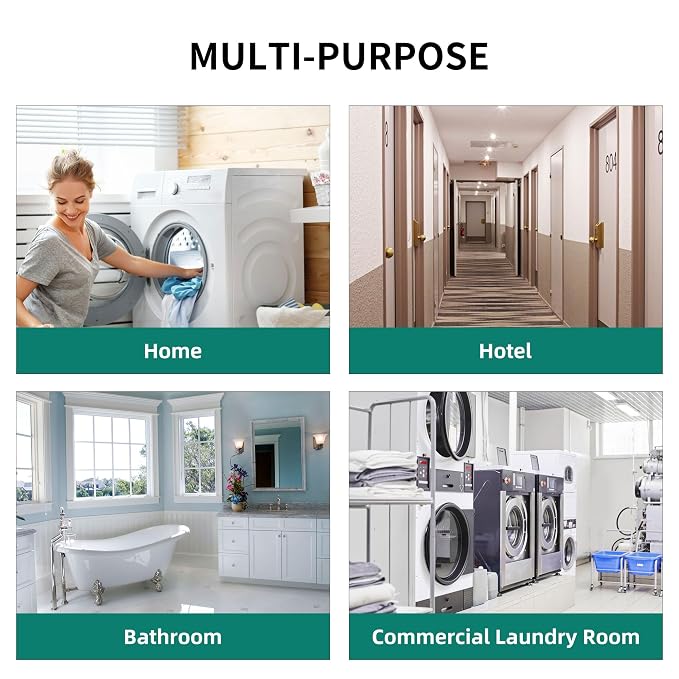 Large Rolling Laundry Cart - Image 8