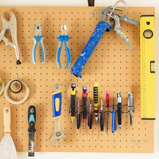Hanaive 4 Pieces Pegboard Pliers Holder, Holds 11 Plier Per Rack, Steel - Image 5