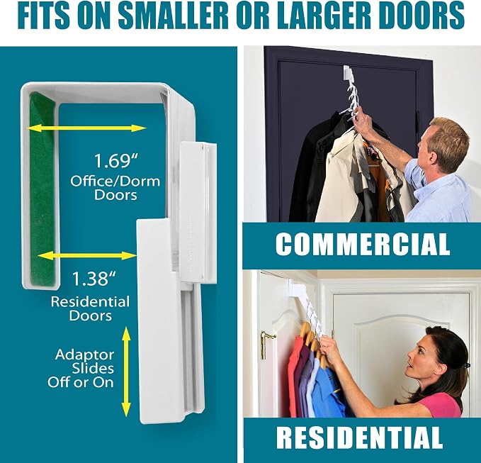 Wonder Hanger Over The Door 3-Pack Organizer - Image 7