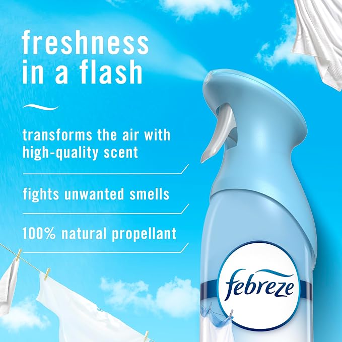 Febreze Air Mist Air Freshener Spray, Odor-Fighting Room Spray, Air Fresheners - Image 2