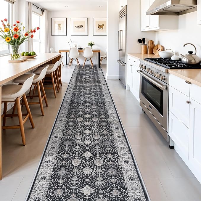 Hallway Washable Runner Rug by HYHAOYUNLAI