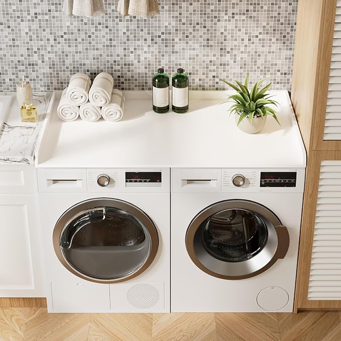 Washer Dryer Countertop, Laundry Room Organization and Storage, 27.6" x 54" - Image 5