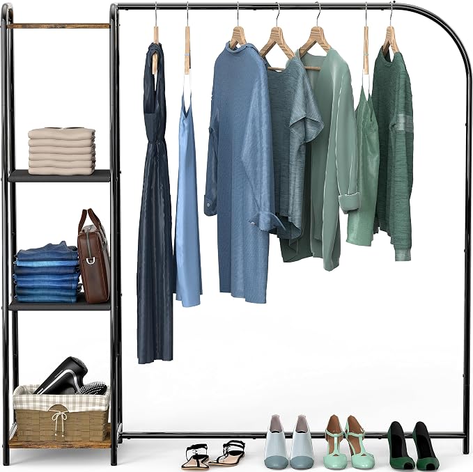 Simple Houseware Heavy Duty Clothing Garment Rack - Image 7