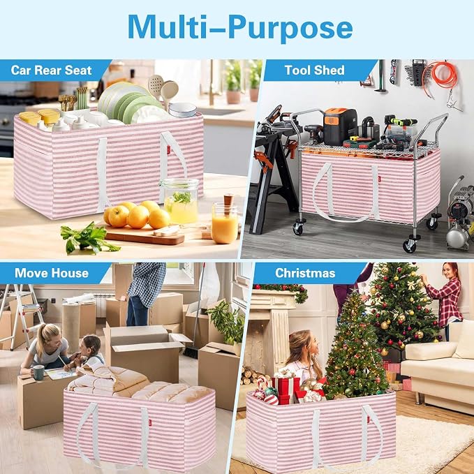 LHZK Standing Extra Large Utility Tote Bag - Image 9